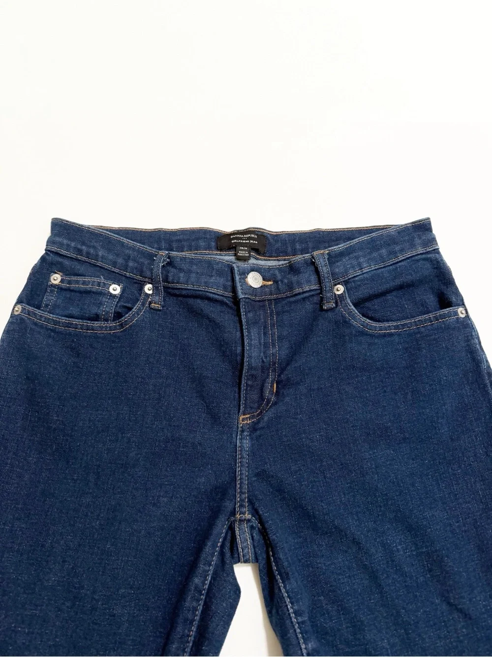Banana Republic Girlfriend Jeans Dark Wash 6/28